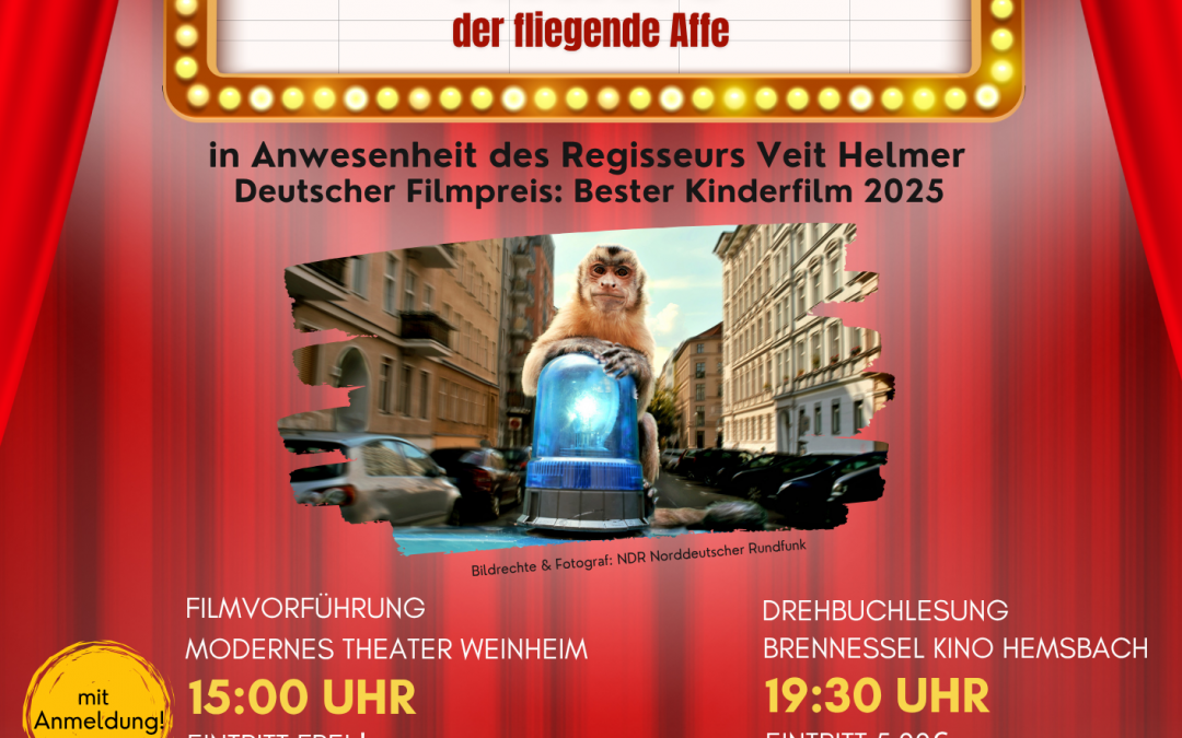 Film und Drehbuchlesung „AKIKO der fliegende Affe“