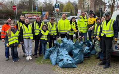 „Weinheim is sauwer!“ – Rund 300 Held*innen räumen ihre Stadt auf