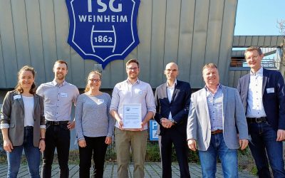 TSG Weinheim beteiligt sich an kommunaler Vision „Klimaneutrales Weinheim“