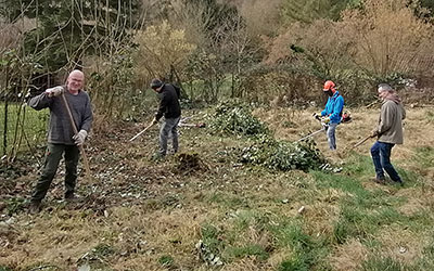 Helfer für Arbeitseinsatz bei der Burg Windeck gesucht